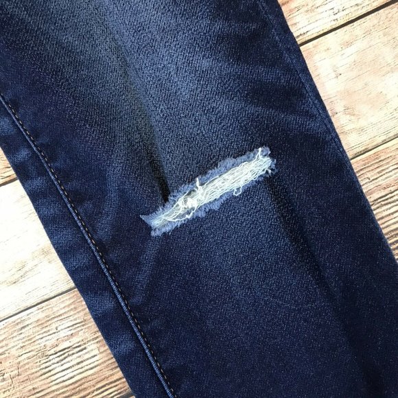 American Eagle Womens Size 2 Next Level Stretch Super Hi Rise Jegging Dark Wash - Picture 6 of 11